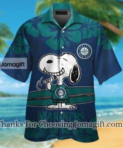High Quality Seattle Mariners Snoopy Hawaiian Shirt Gift