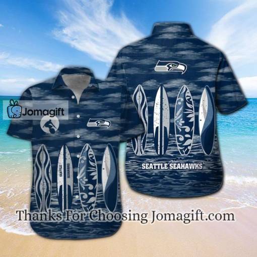 [High-Quality] Seattle Seahawks Hawaiian Shirt Gift