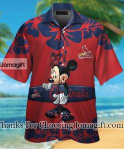 [High-Quality] St Louis Cardinals Minnie Mouse Hawaiian Shirt Gift