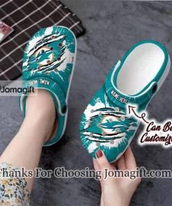 High quality Custom Miami Dolphins Crocs Gift 1