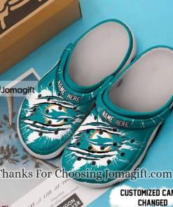 [Charming] Miami Dolphins Blue Nfl Crocs Gift