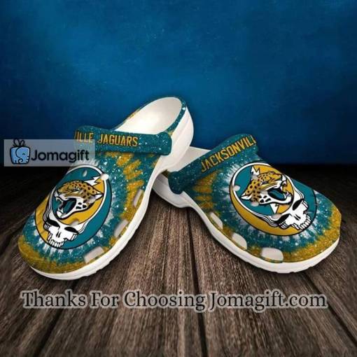 [High-quality] Jacksonville Jaguars Turquoise Yellow Crocs Gift