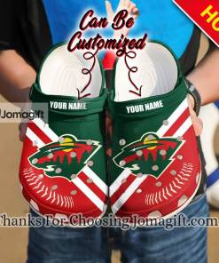 [High-quality] Personalized Minnesota Wild Crocs Shoes Gift
