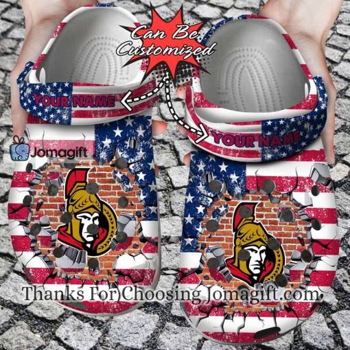 [High-quality] Personalized Ottawa Senators Crocs Gift