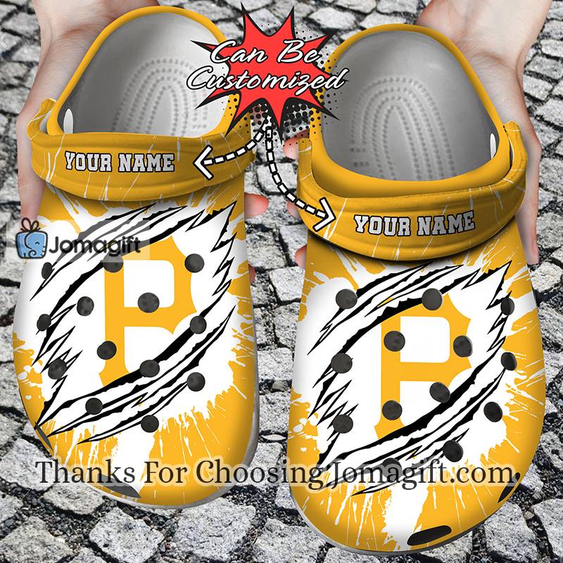 High quality Personalized Pittsburgh Pirates Crocs Shoes Gift 1