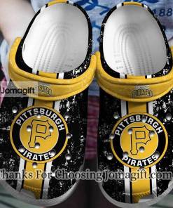 [Awesome] Pittsburgh Pirates Black White Crocs Gift