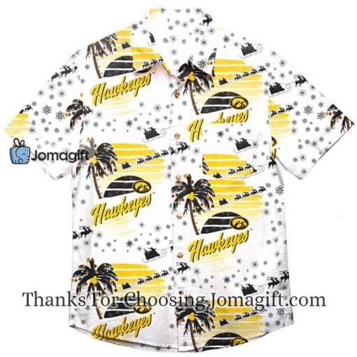 Iowa Hawkeyes Winter Tropical Shirt Gift