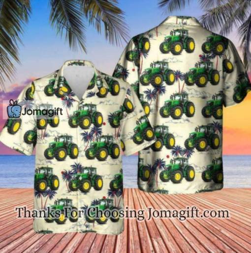 John Deere Tractor Hawaiian Shirt Gift
