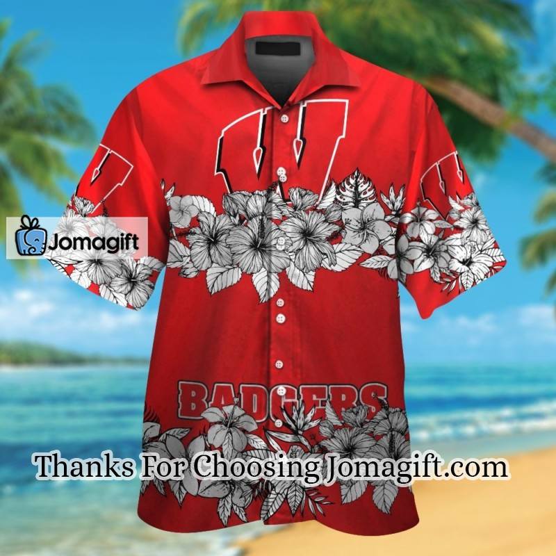 LIMITED EDITION Wisconsin Badgers Hawaiian Shirt Gift