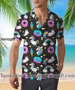 Life Is Better With Unicorn And Donuts Hawaiian Shirt 2