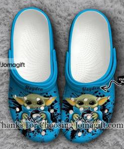 Custom Miami Marlins Baseball Logo Team Crocs Clog Shoes