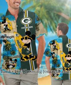 [Limited Edition] Green Bay Packers Mickey Personalized Hawaiian Shirt For Men And Women