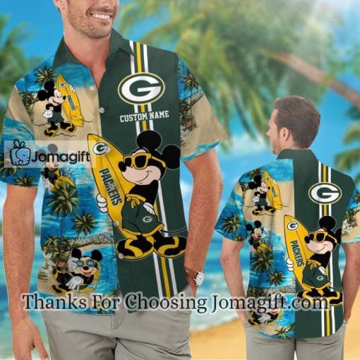 [Limited Edition] Green Bay Packers Mickey Personalized Hawaiian Shirt For Men And Women