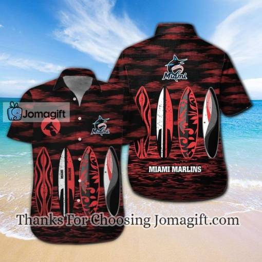 [Limited Edition] Miami Marlins Hawaiian Shirt Gift