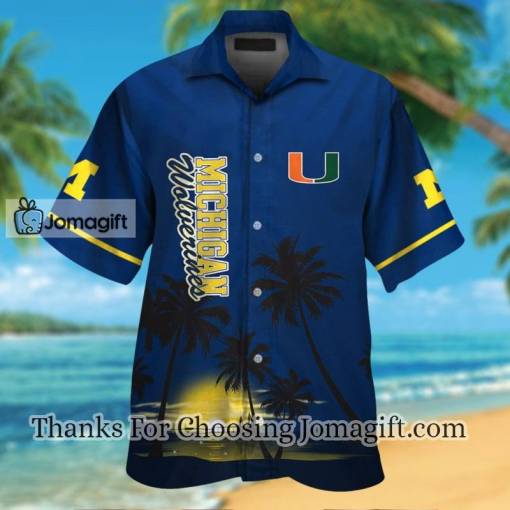 [Limited Edition] Michigan Wolverines Hawaiian Shirt Gift