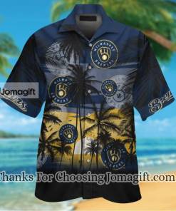 [Limited Edition] Milwaukee Brewers Hawaiian Shirt Gift
