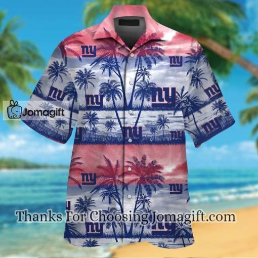 [Limited Edition] New York Giants Tropical Aloha Hawaiian Shirt Gift