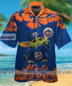 [Limited Edition] New York Mets Baby Yoda Hawaiian Shirt Gift