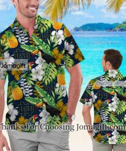 Limited Edition Notre Dame Fighting Irish Parrot Floral Hawaiian Shirts Gift
