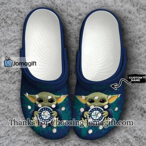 [Limited Edition] Seattle Mariners Baby Yoda Crocs Gift