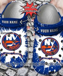 Limited EditionCustom Name New York Islanders Crocs Shoes Gift 2