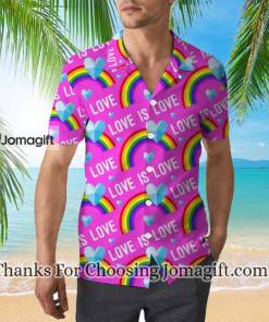 Love Is Love LGBT Rainbow Hawaiian Shirt