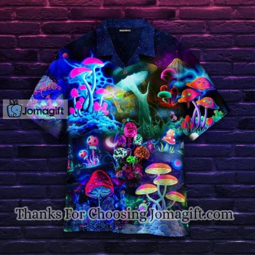 Magic Mushroomsest Hippie Hawaiian Shirt