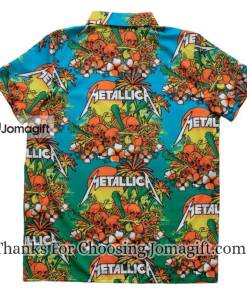 Metallica Skull Sunrise Hawaiian Shirts Gift 1