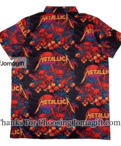 Metallica Skull Sunset Hawaiian Shirts Gift 1