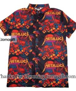 Metallica Skull Sunset Hawaiian Shirts Gift