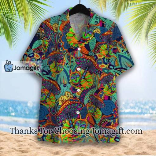 Mushroom Hippie Hawaiian Shirt Limited Edition