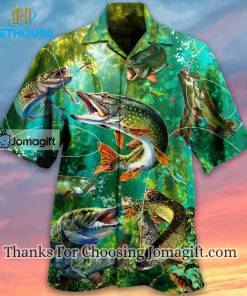 Musky Fishing Hawaiian Shirt Gift 1