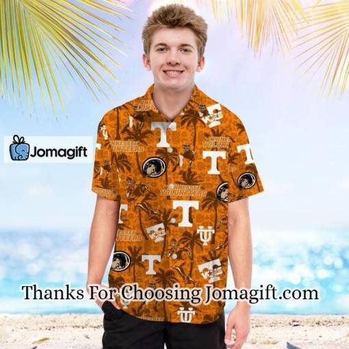 [NEW] Tennessee Volunteers Name Personalized Coconut Hawaiian Shirt Gift