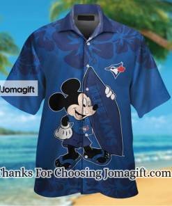 NEW Toronto Blue Jays Mickey Mouse Hawaiian Shirt Gift