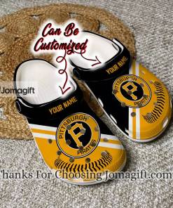[Custom name] Mlb Pittsburgh Pirates Crocs Crocband Clogs Gift