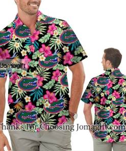 [New] Florida Gators Hibiscus Hawaiian Shirts For Men And Women