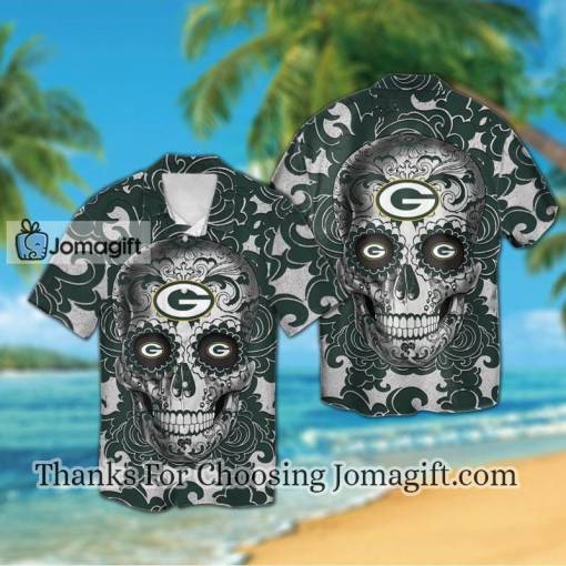 [New] Green Bay Packers Sugarskull Hawaiian Shirt For Men And Women