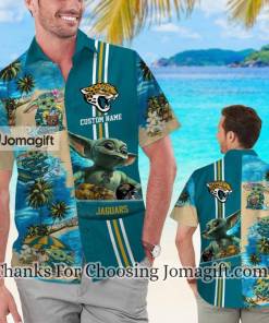 New Jacksonville Jaguars Baby Yoda Personalized Hawaiian Shirt For Men And Women