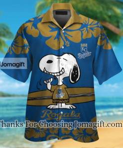 New Kansas City Royals Snoopy Hawaiian Shirt For Men And Women