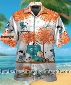 New Miami Dolphins Snoopy Autumn Hawaiian Shirt Gift