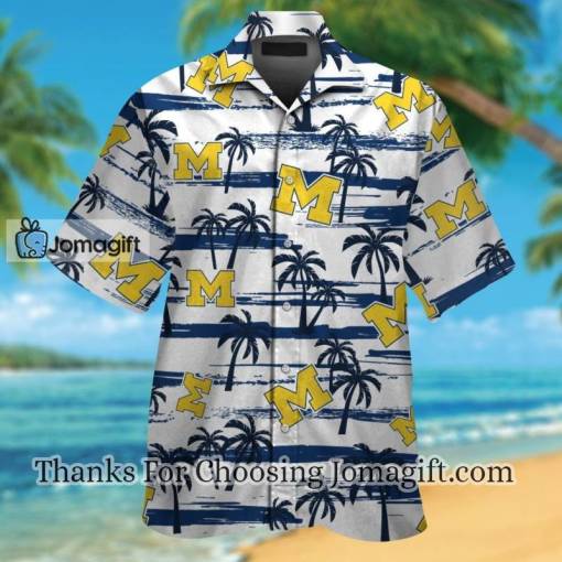 [New] Michigan Wolverines Hawaiian Shirt Elg Gift