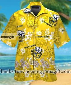 [New] Michigan Wolverines Hawaiian Shirt Gift