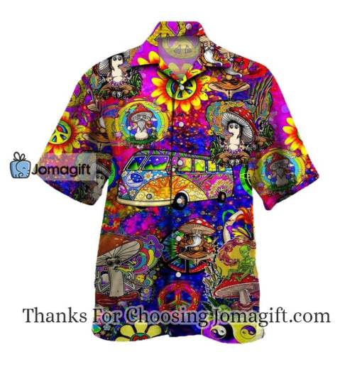 [New] Mushroom Trippy Drawing Hawaiian Shirt Gift