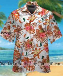 New Ncaa Miami Hurricanes Hawaiian Shirt Gift
