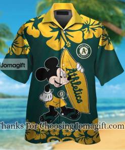 New Oakland Athletics Mickey Mouse Hawaiian Shirt Gift