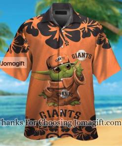 [New] San Francisco Giants Baby Yoda Hawaiian Shirt Gift