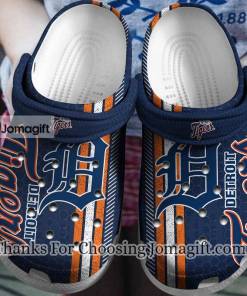 Detroit Tigers Baseball Logo Team Crocs Clog Shoes