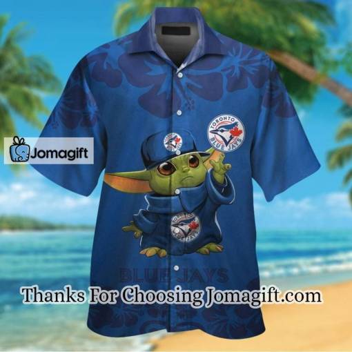 [POPULAR] Toronto Blue Jays Baby Yoda Hawaiian Shirt Gift