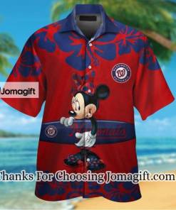 [POPULAR] Washington Nationals Minnie Mouse Hawaiian Shirt Gift