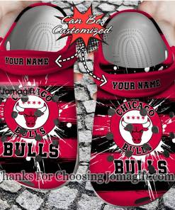 Personalized Chicago Bulls Crocs Gift 1